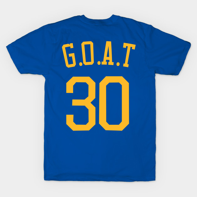 Steph Curry 'G.O.A.T' Nickname Jersey - Golden State Warriors by xavierjfong